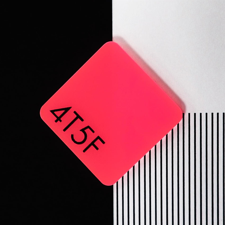 4T5F 3MM Flamenco Pink Cast Acrylic Sheet (3mm thick)