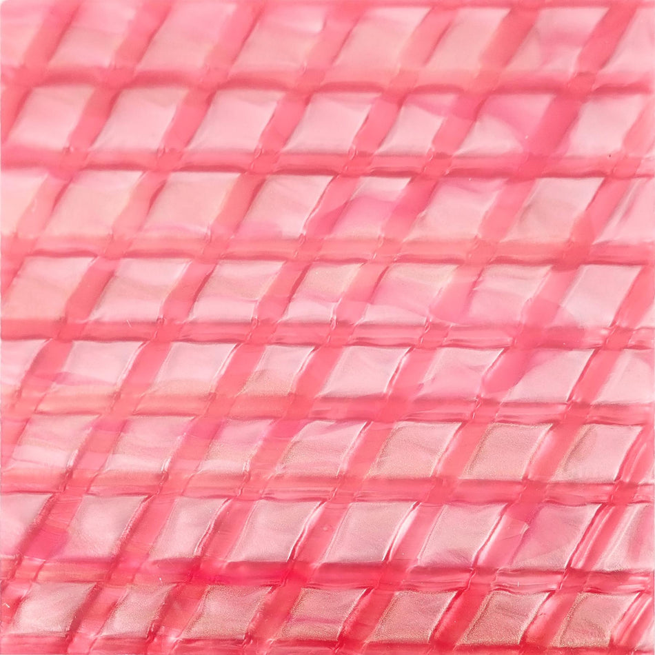 Red Snakeskin Acrylic Sheet - 400x300x3mm