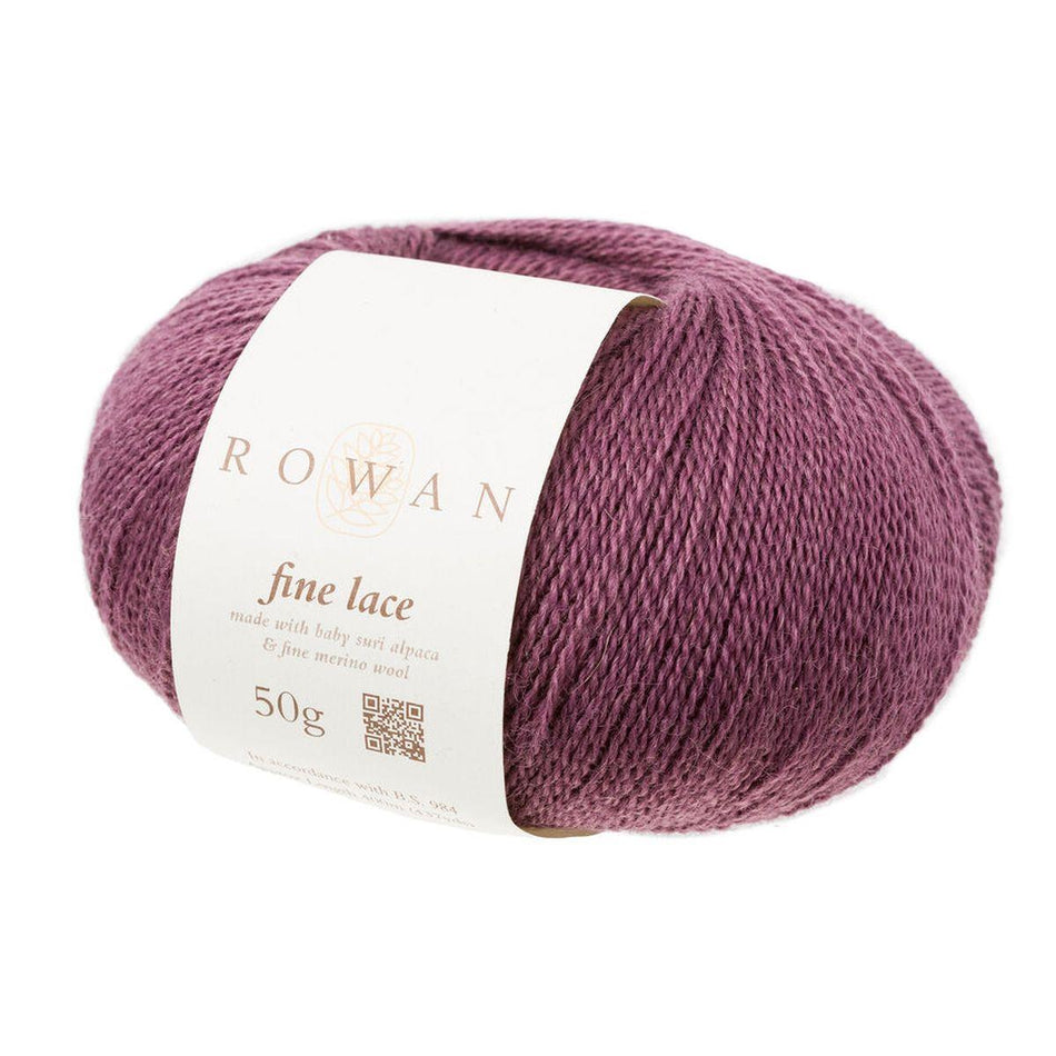 Fine Lace Dark Burgundy 951 80% Alpaca 20% Wool Yarn - 50g