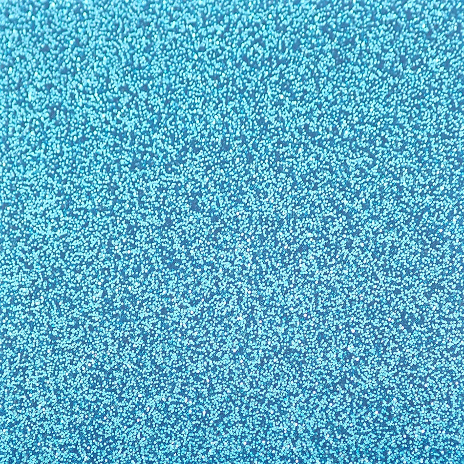 Cyan Glitter Acrylic Sheet - 300x200x3mm