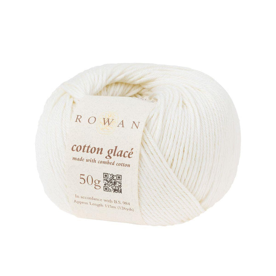 Cotton Glacé Ecru Rg725 100% Cotton Yarn - 50g