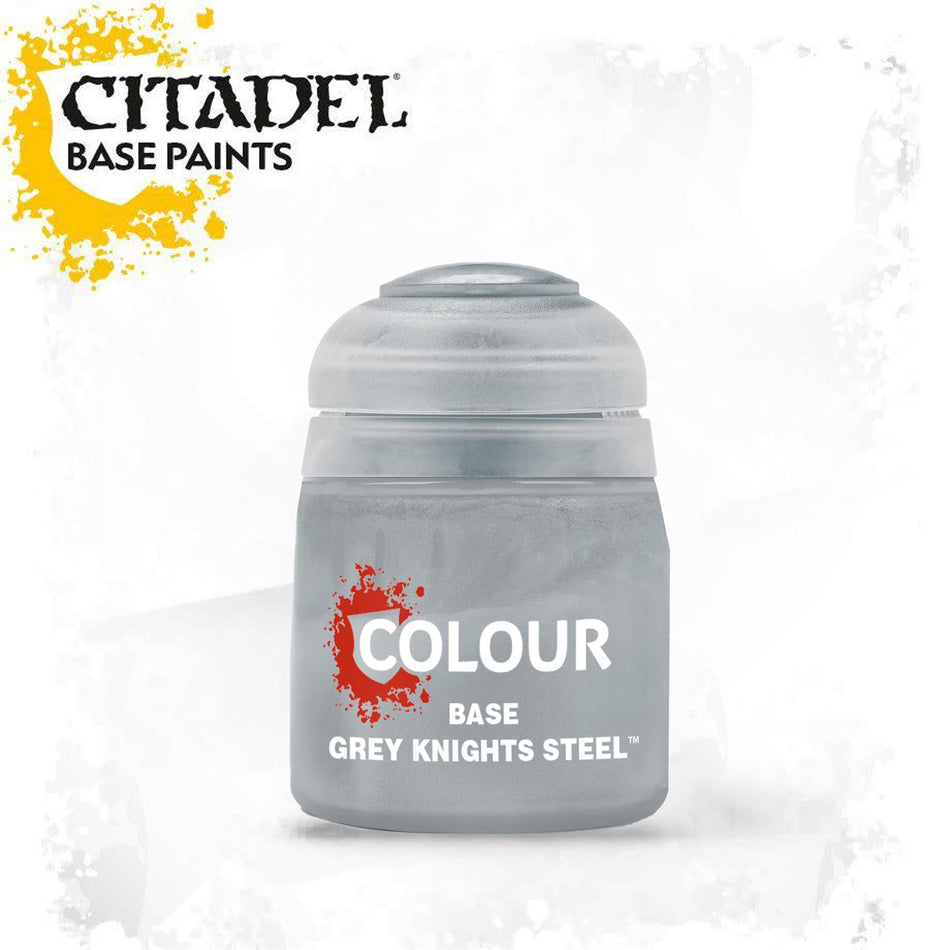 [Games Workshop] Citadel Grey Knights Steel Base Model Paint - 12ml