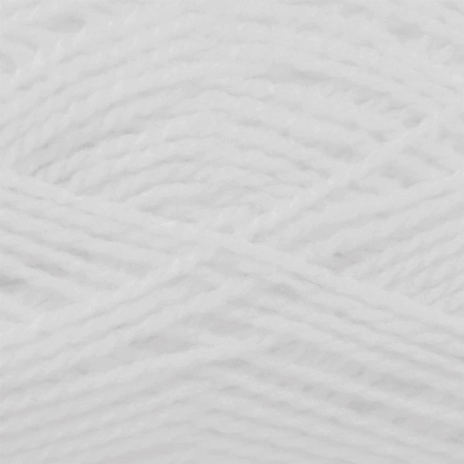 22134 Big Value Aran White Yarn - 235M, 100g