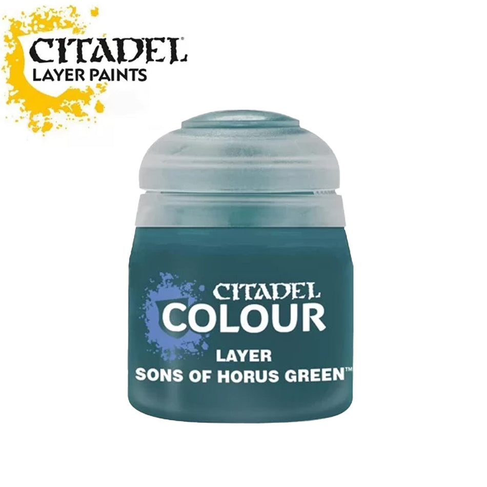 [Games Workshop] Citadel Sons of Horus Green Layer Model Paint - 12ml