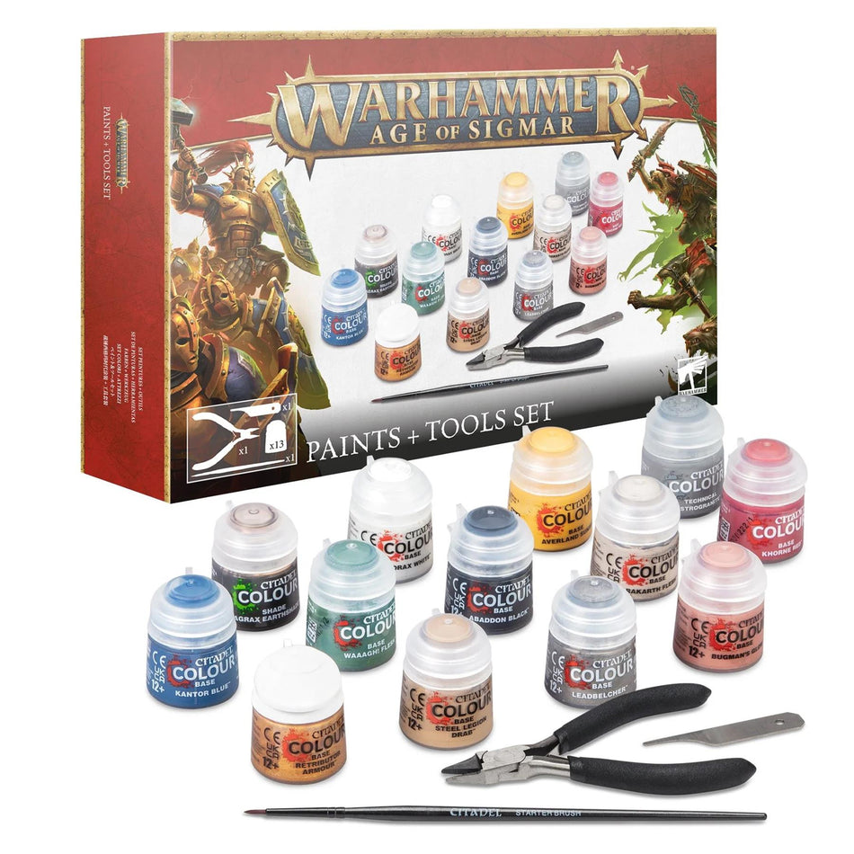 [Games Workshop] Warhammer Age of Sigmar Paints+Tools