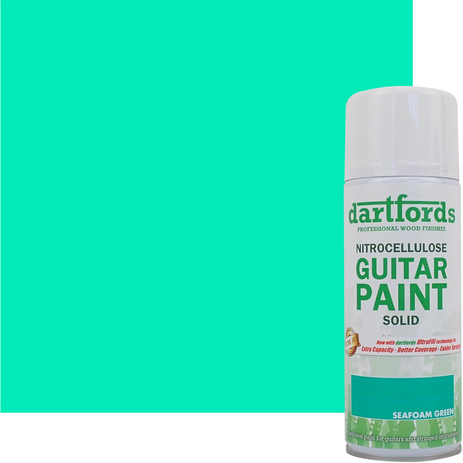 Seafoam Green Nitrocellulose Guitar Paint - 400ml Aerosol