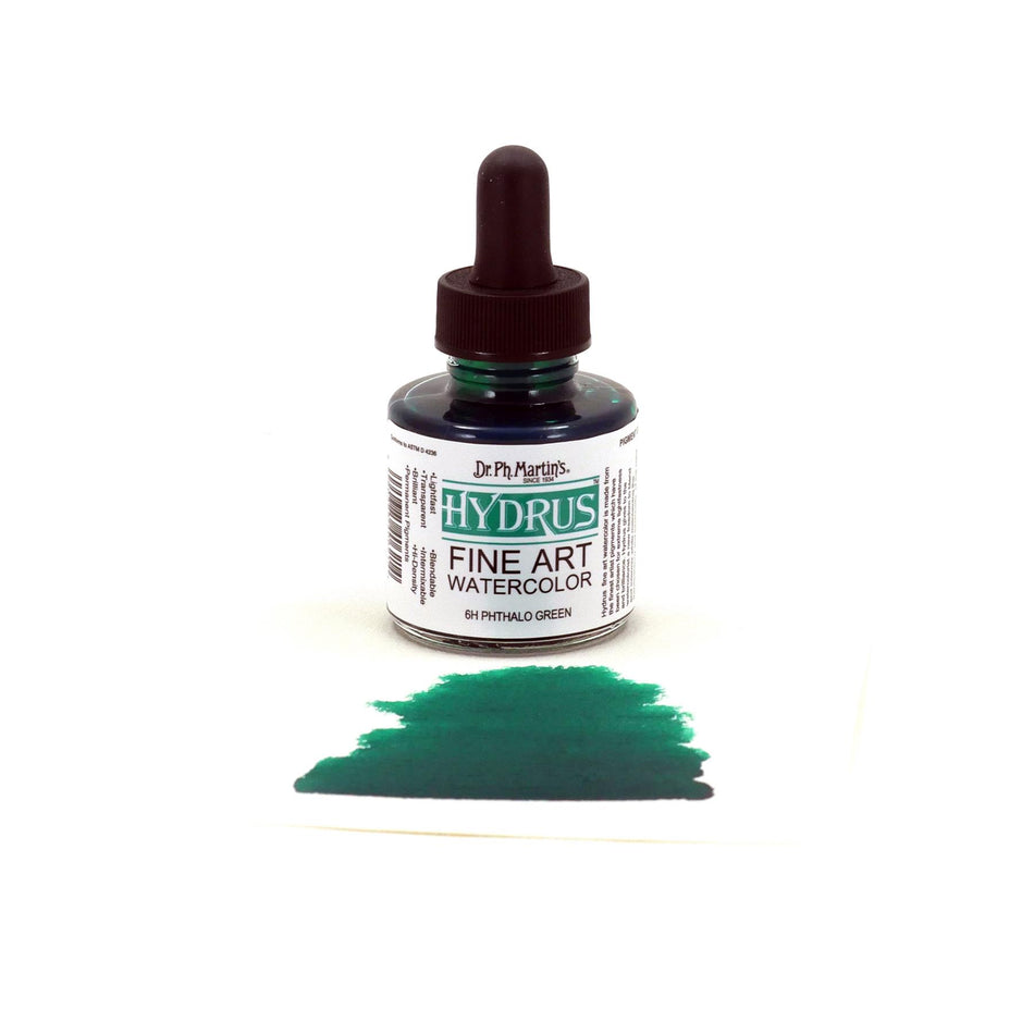 Phthola Green Hydrus Fine Art Watercolor - 1.0oz