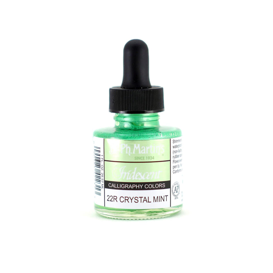 Crystal Mint Iridescent Calligraphy Color - 1.0oz
