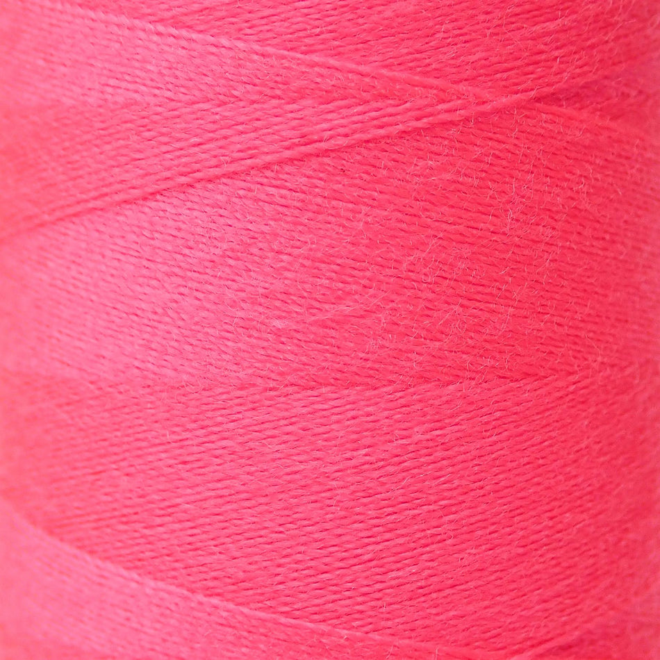 M0564 Fluorescent Pink Spun Polyester Sewing Thread - 1000M