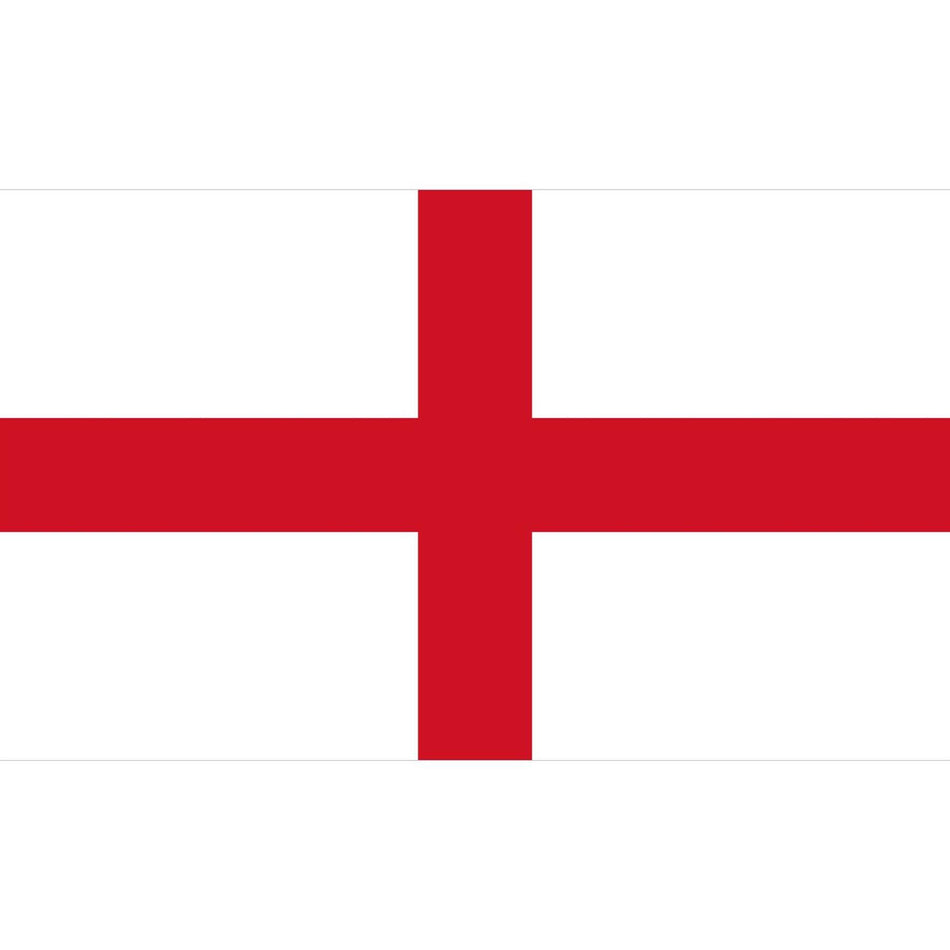 England Flag Waterslide Decal