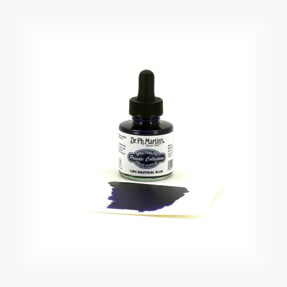Nautical Blue Spectralite Private Collection Liquid Acrylics - 1.0oz