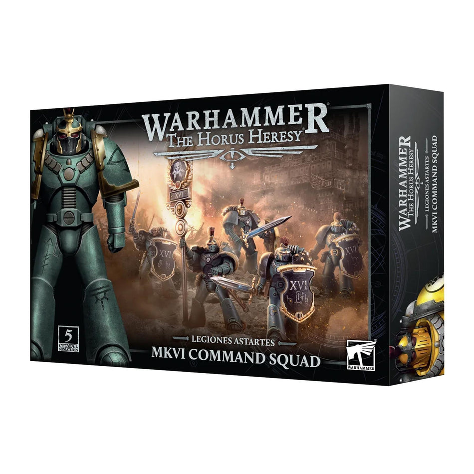 [Games Workshop] Horus Heresy Astartes Legiones Astartes: Mkvi Command Squad