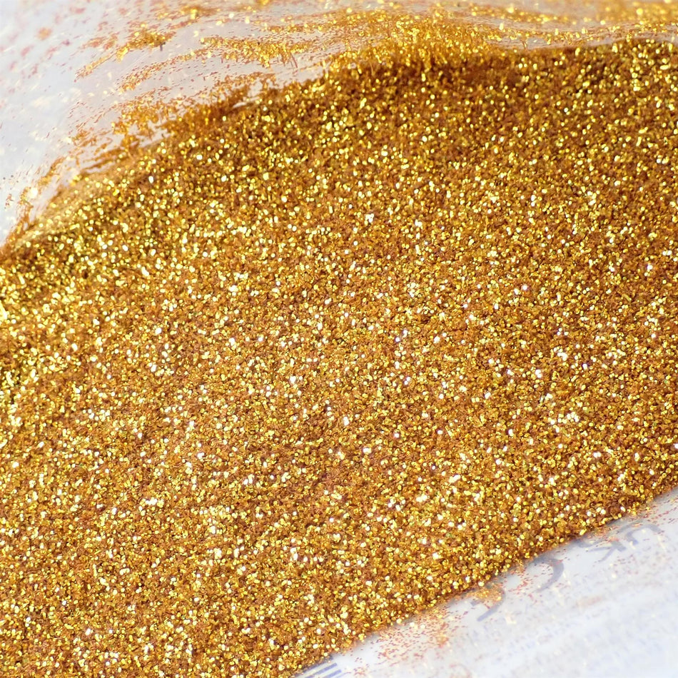 Light Gold Glitter Flake - 100g 0.008