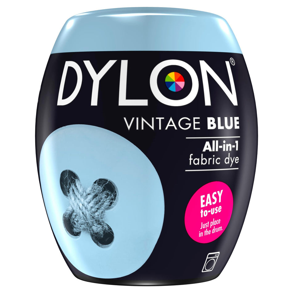 Vintage Blue Machine Dye