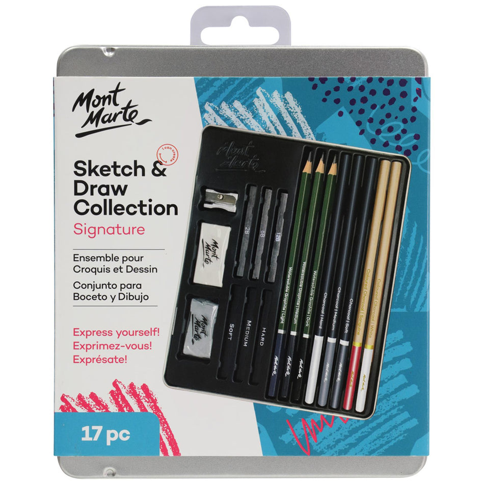 MMGS0033 Sketch & Draw Collection - Set of 17