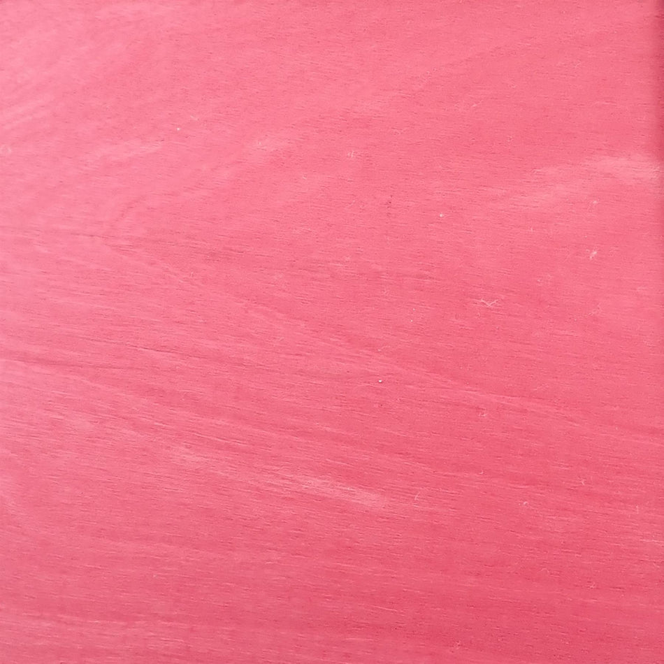 Pink Maple Dyed Wood Veneer - 300x210x0.45mm