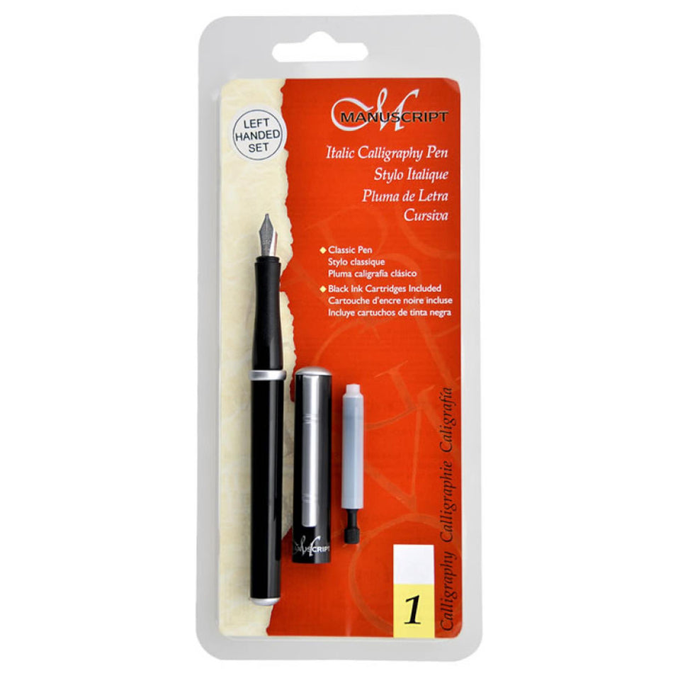 Italic Left-Handed Calligraphy Set - Set of 1