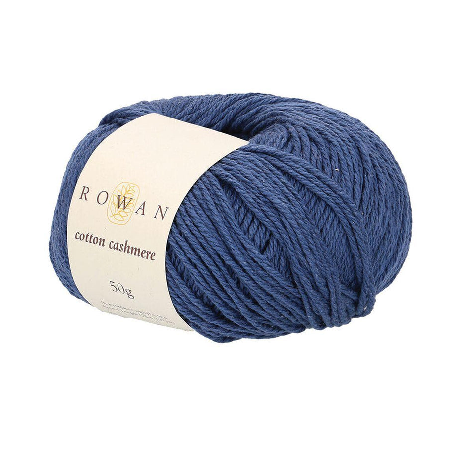 Cotton Cashmere Indigo 231 85% Cotton 15% Cashmere Yarn - 50g