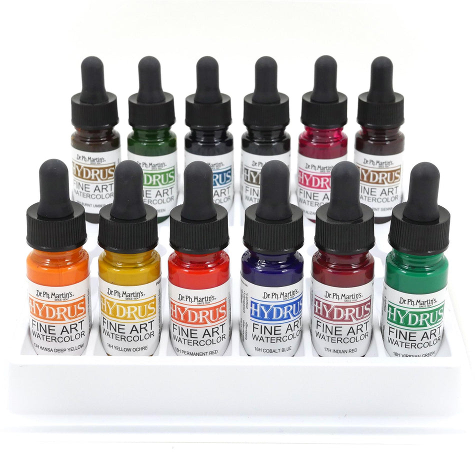 Set 2 Hydrus Fine Art Watercolor - 0.5oz