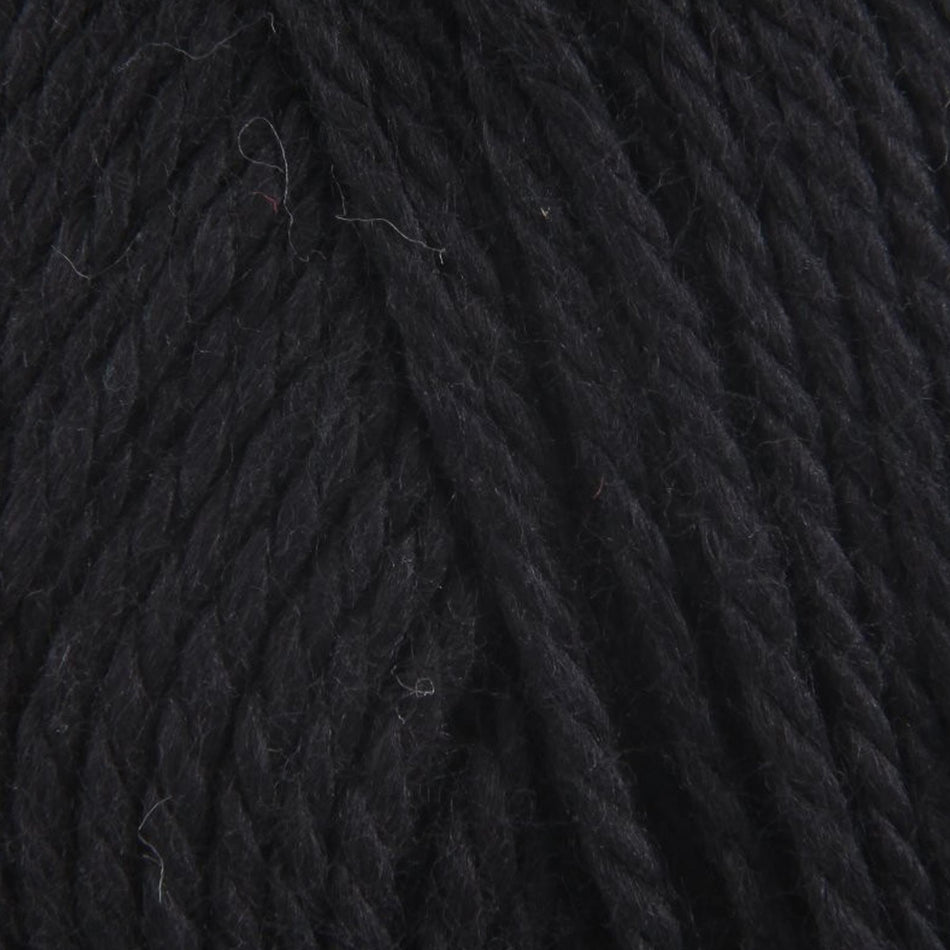 Double Knitting Black Yarn - 160M, 100g