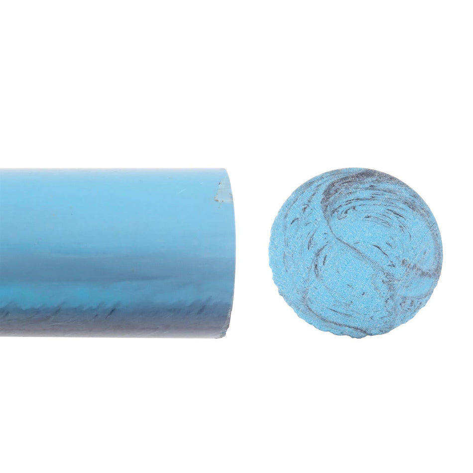 Blue Web Polyester Turning Blank - 63.5x50x50mm