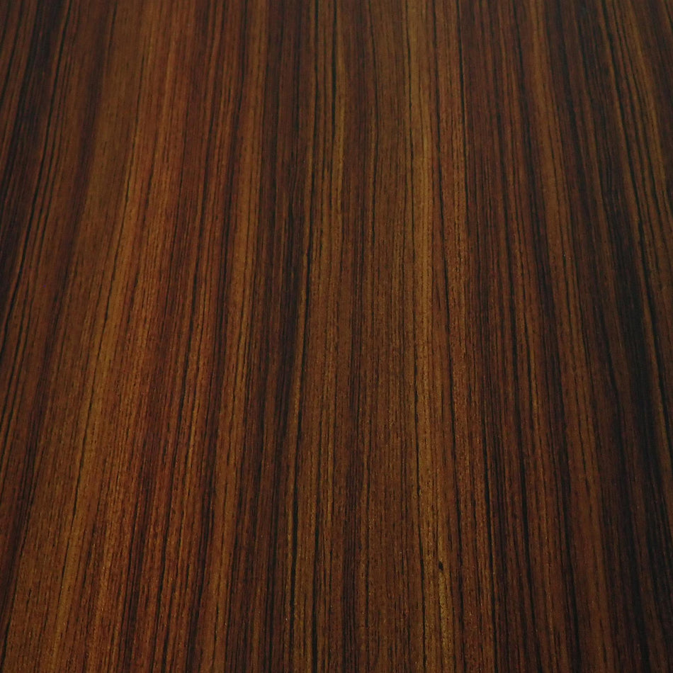 Rosewood Wood Effect Acrylic Sheet - 98x98x3mm, Sample