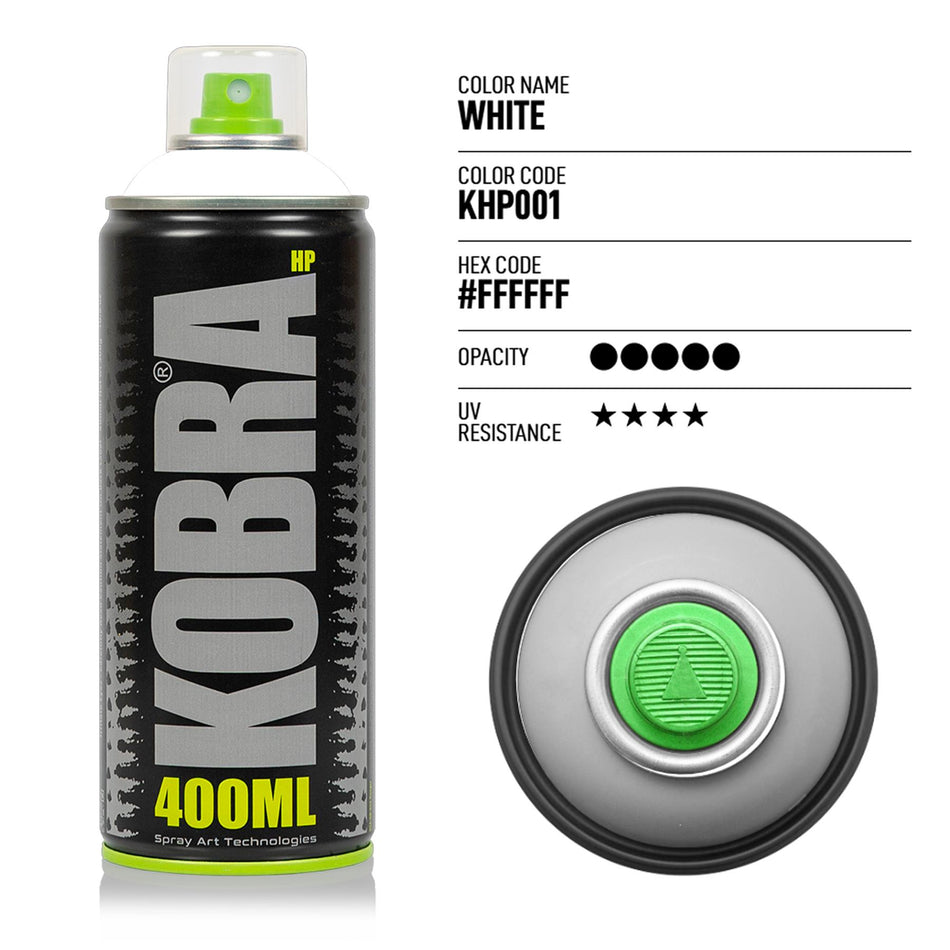 [Kobra] Hp White Spray Paint