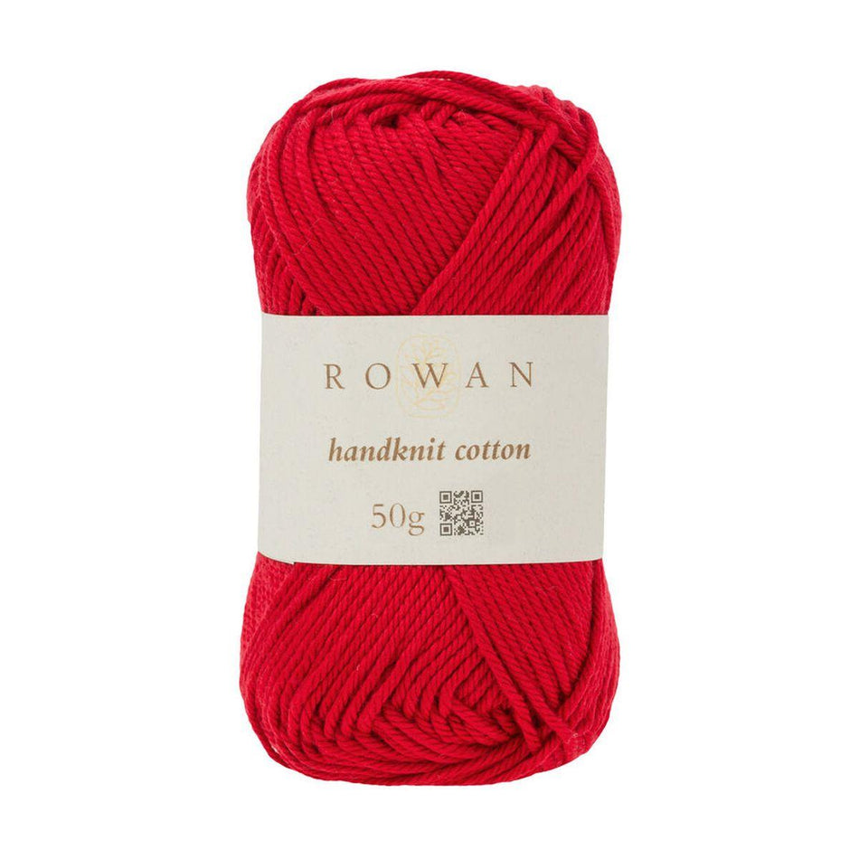 Handknit Cotton Rosso Rw215 100% Cotton Yarn - 50g