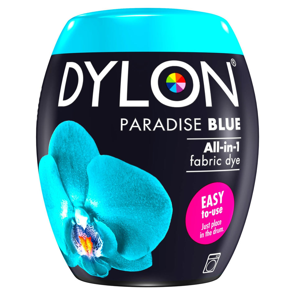 Paradise Blue Machine Dye