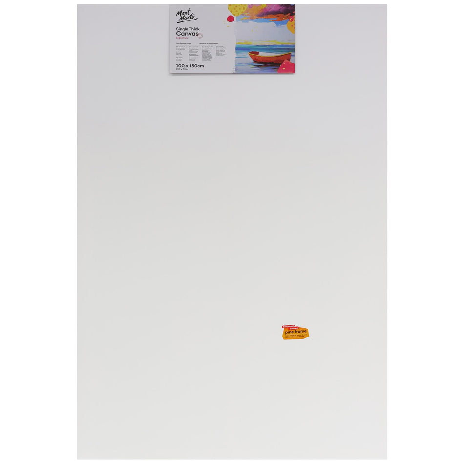 CSST1015 Studio Series Single Thick Canvas Pine Frame - 100x150Cm