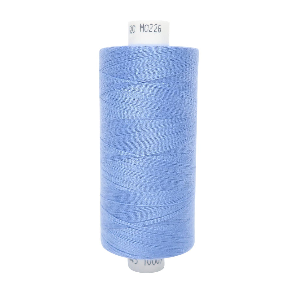 M0226 Light Denim Spun Polyester Sewing Thread - 1000M