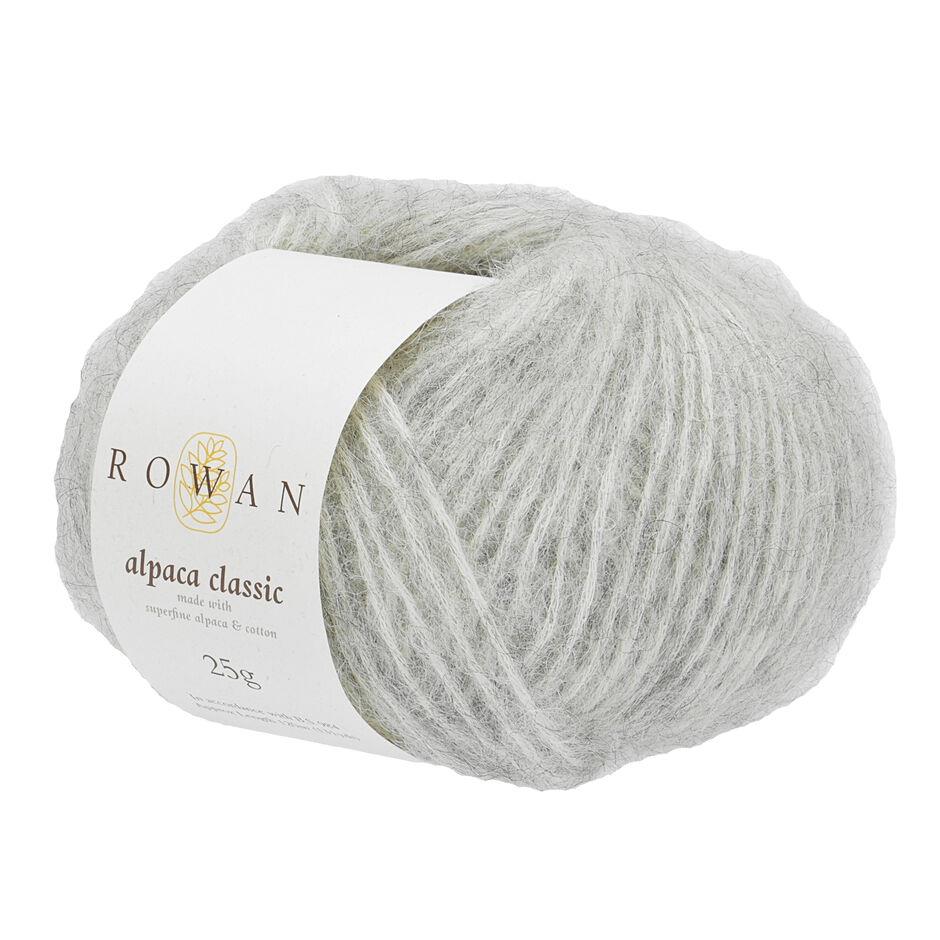 Alpaca Classic Feather Grey Melange 101 57% Alpaca 43% Cotton Yarn - 25g