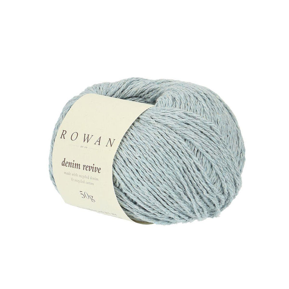 Denim Revive Blue. 211 95% Cotton 5% Other Fibers Yarn - 50g