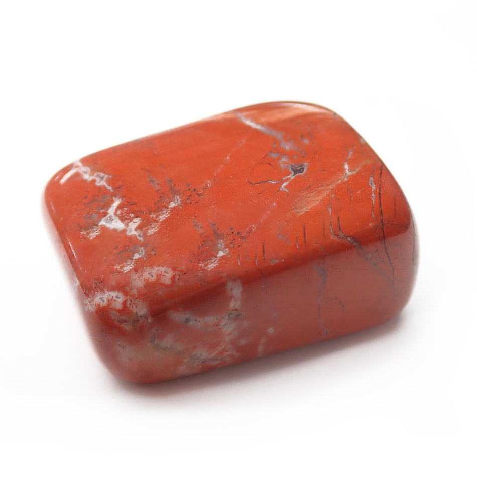 Red Jasper Gemstone Tumbled Crystal - 1-1.5In
