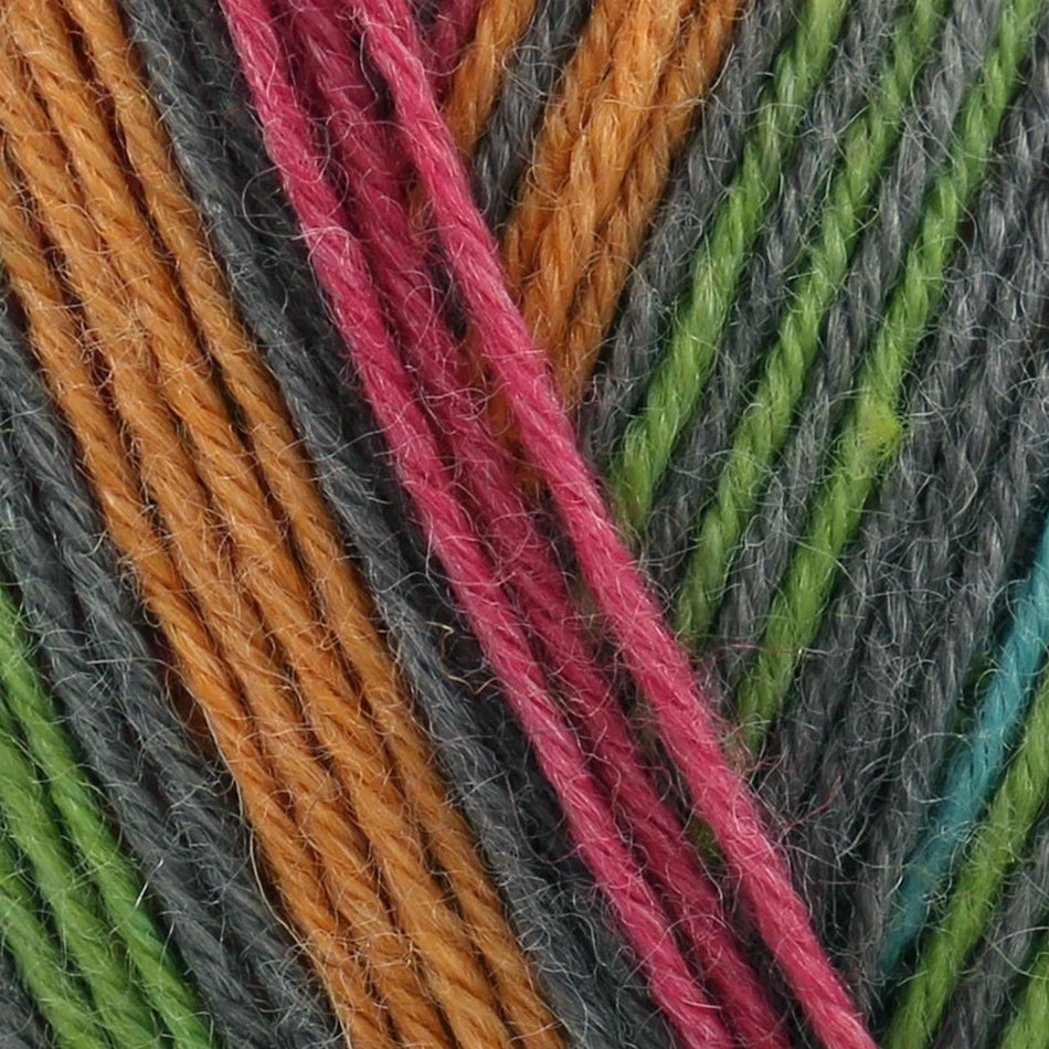 FZB19 Funny Feetz with Bamboo Multi-Coloured Yarn - 100g