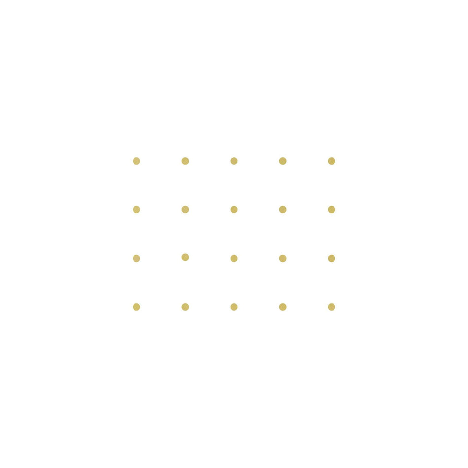 Cream Plain CAB Dot Inlays - 3mm, Pack of 20, Circle