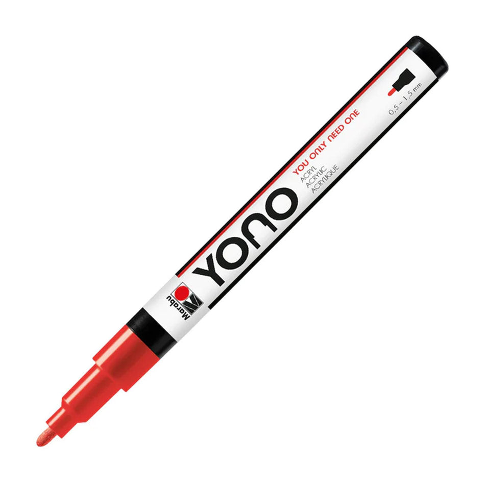 Yono Cherry Bullet Tip Marker Pen - 0.5-1.5mm, Fine