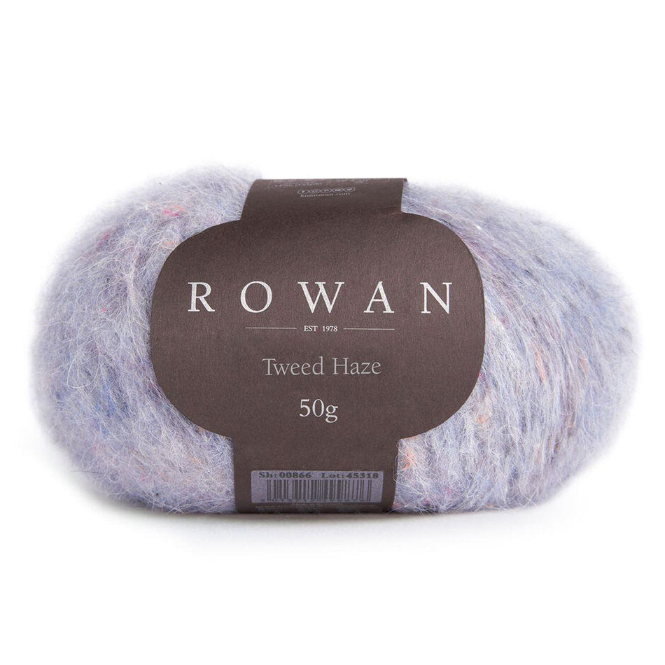 Tweed Haze Rainy 552 40% Mohair, 39% Alpaca, 10% Polyester, 8% Cotton, 3% Polymide Yarn - 50g