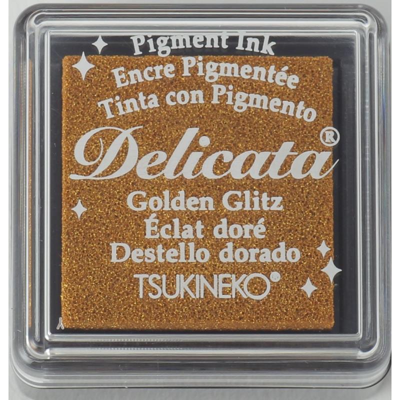 Golden Glitz Pigment Ink Pad - Small