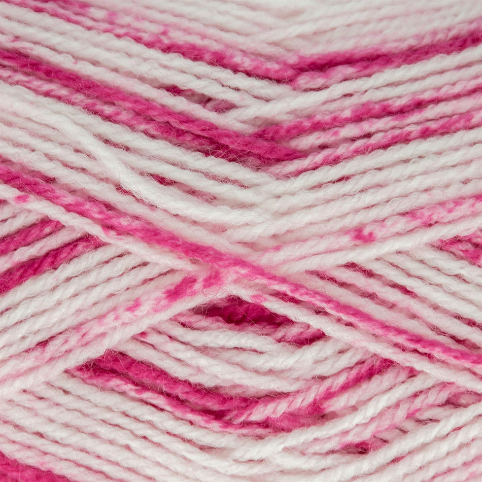 1944507 Stripe DK Pink Stripe Yarn - 290M, 100g