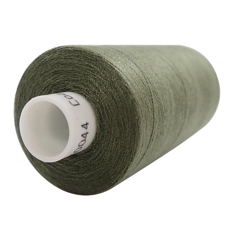 M0044 Olive Spun Polyester Sewing Thread - 1000M