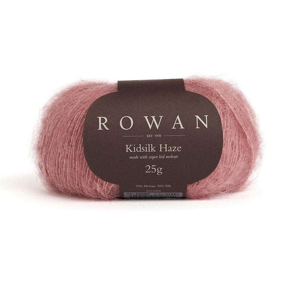 Kidsilk Haze Rose 709 70% Mohair 30% Silk Yarn - 25g