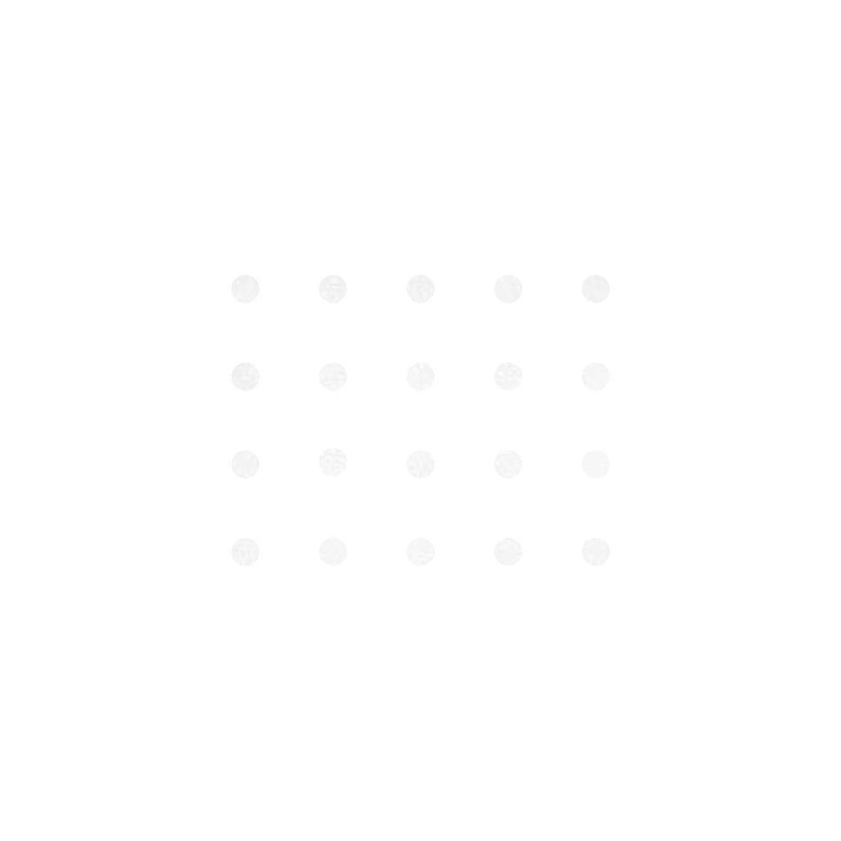 White Plain CAB Dot Inlays - 6.35mm, Pack of 20, Circle