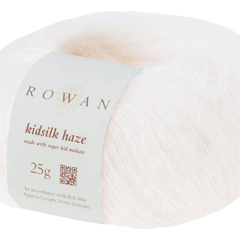 Kidsilk Haze White 612 70% Mohair 30% Silk Yarn - 25g