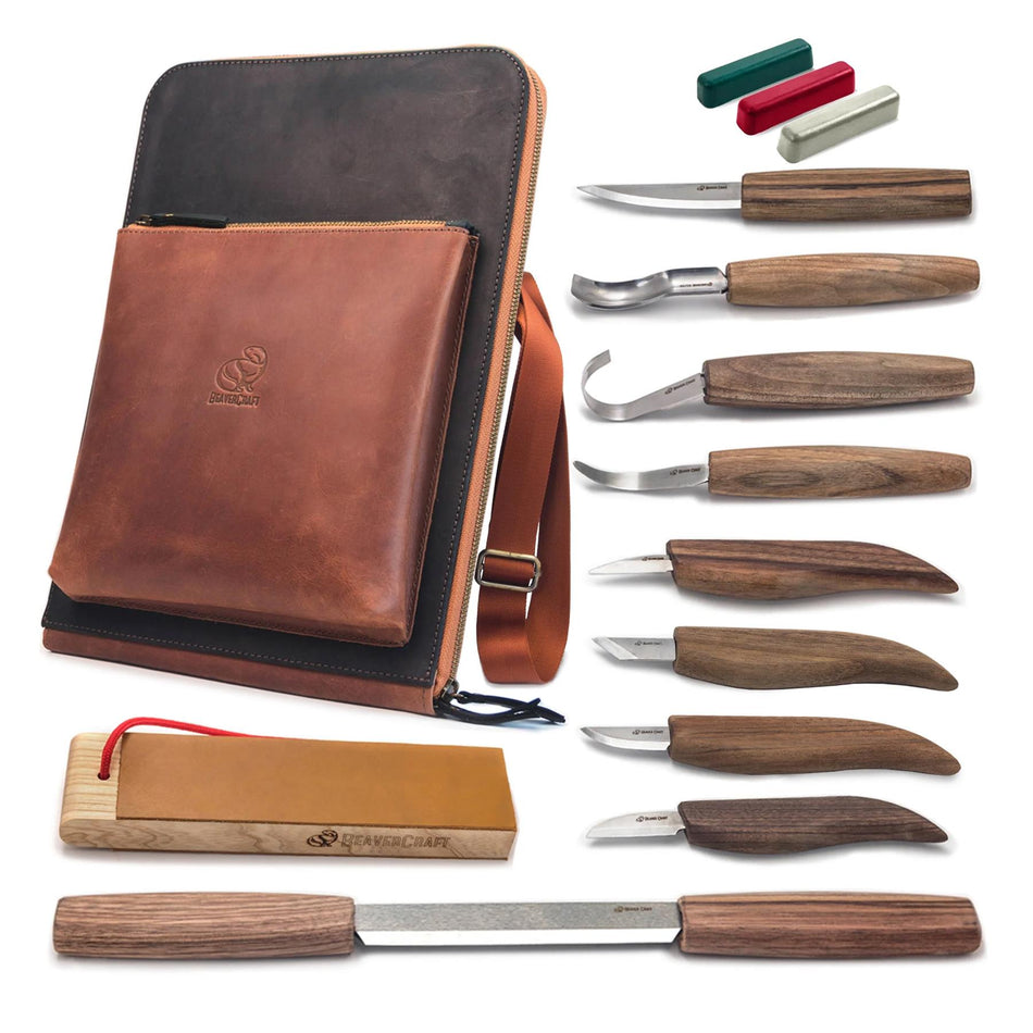 S50X Shoulder Case Genuine Leather Big Tools Set with Acc