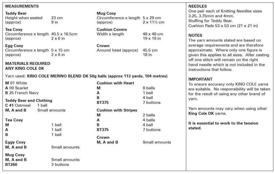 6026 Pattern