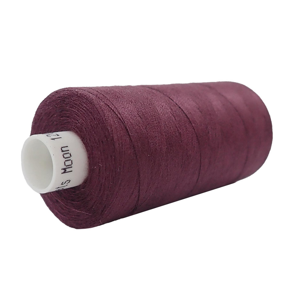 M0023 Burgundy Spun Polyester Sewing Thread - 1000M