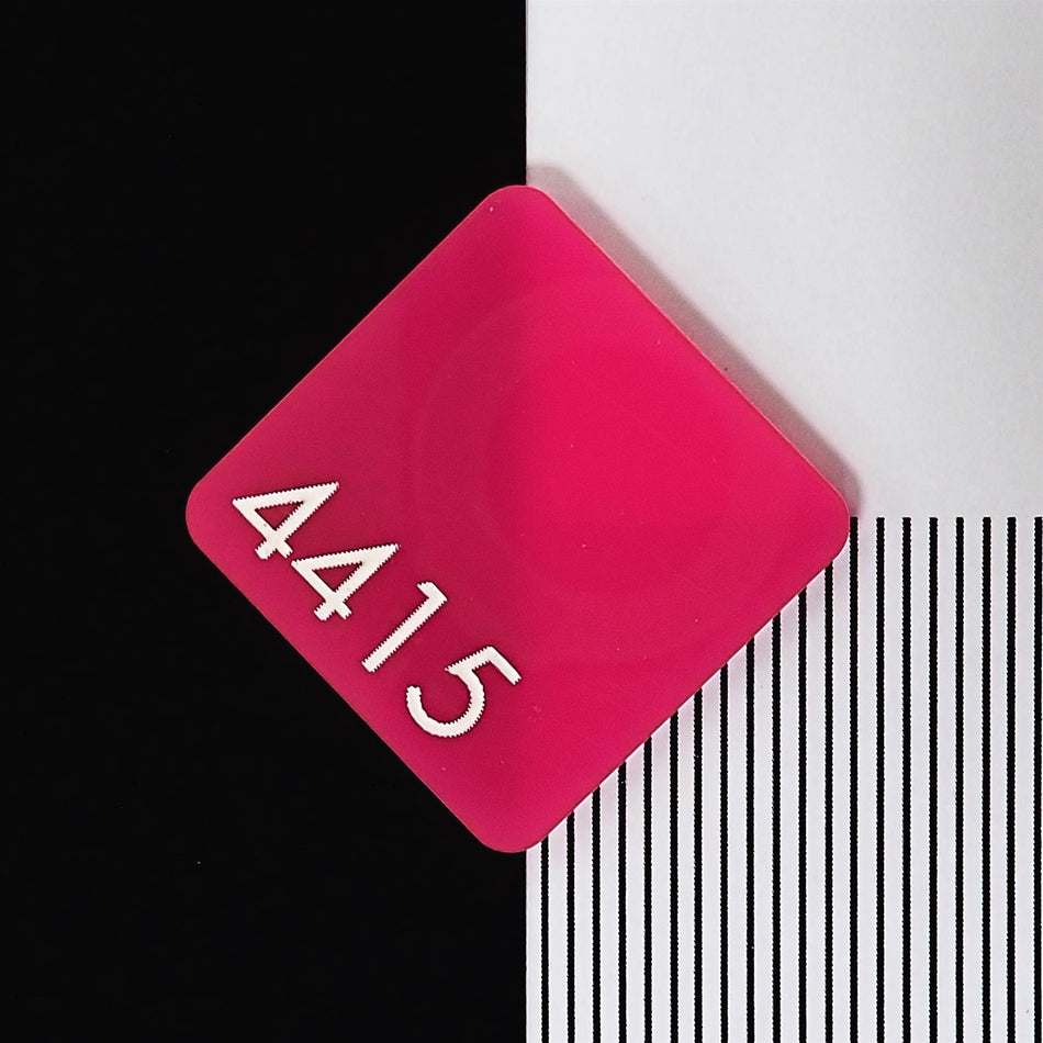 4415 3MM Red Cast Acrylic Sheet (3mm thick)