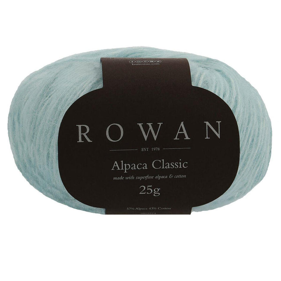 Alpaca Classic Ice Blue 131 57% Alpaca 43% Cotton Yarn - 25g