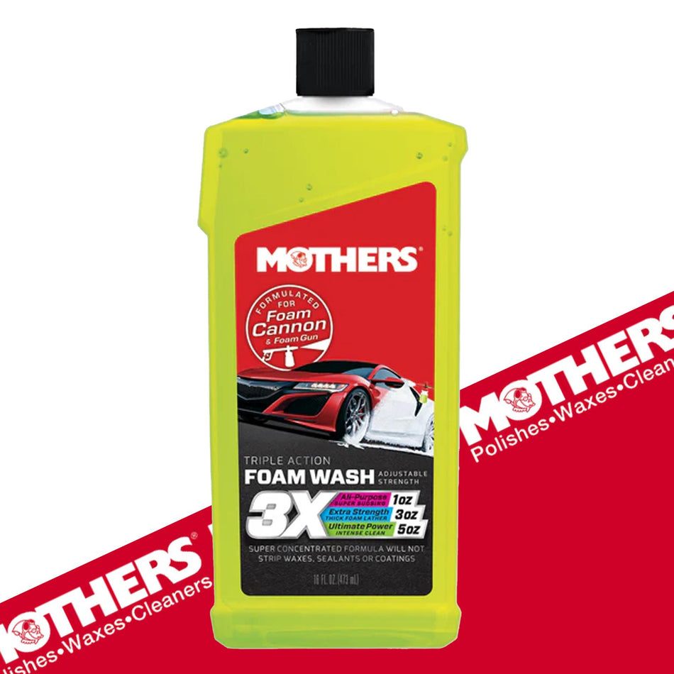 [Mothers] 5616 Triple Action Foam Wash (Snow Foam) - 16oz 473ml